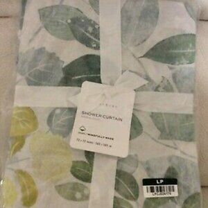 Pottery Barn Botanical Shower Curtain, New in package